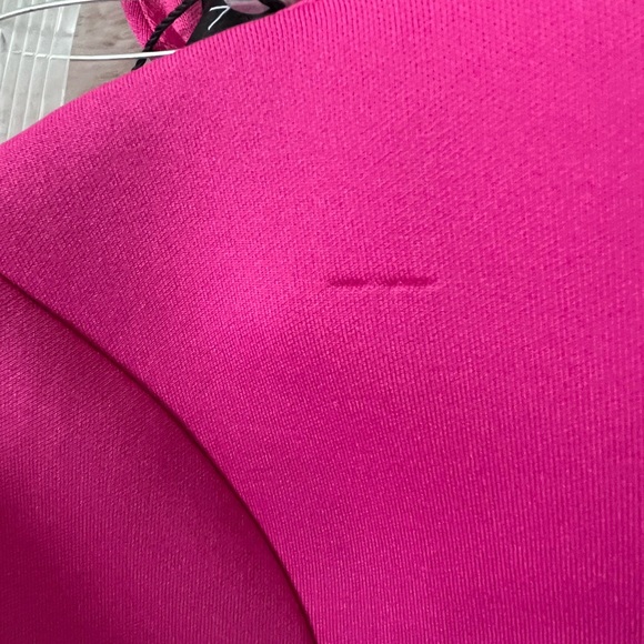 Lavish Alice Exaggerated Frill One Shoulder Scuba Midi Dress - Picture 9 of 10